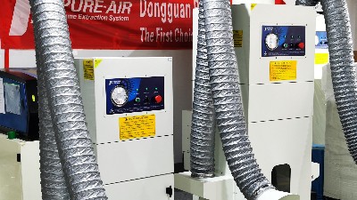 車(chē)間煙塵污染大，用執(zhí)信環(huán)保焊接煙塵凈化機(jī),輕松解決！